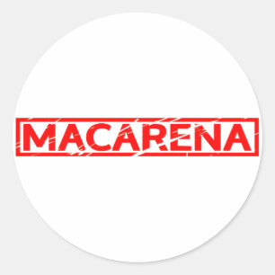 マカレナスタンプ ラウンドシール