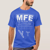 マカレン国際的エアポートMFE Tシャツ (正面)