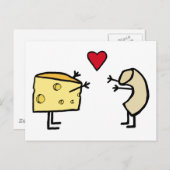 マカロニとチーズ ポストカード (正面/裏面)