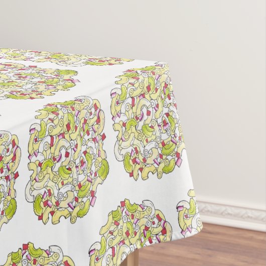 マカロニサラダエルボーパスタ夏のクックアウトピクニック テーブルクロス (インサイチュ)