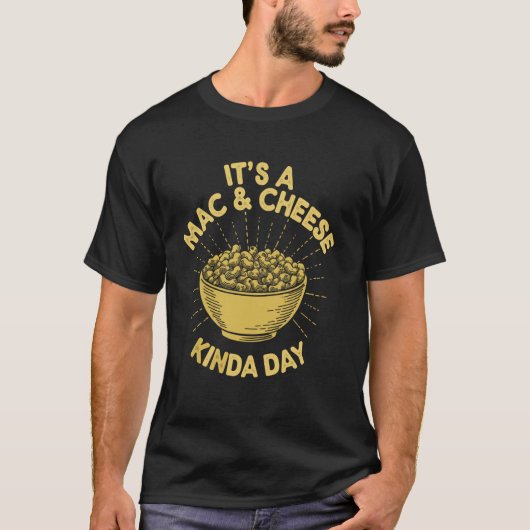 マカロニチーズな一日 Tシャツ (正面)
