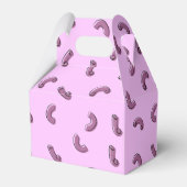 マカロニチーズのお菓子お返し箱 フェイバーボックス (裏面サイド)
