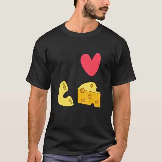 マカロニチーズ大好きMac&チーズ Tシャツ (正面)
