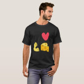 マカロニチーズ大好きMac&チーズ Tシャツ (正面フル)