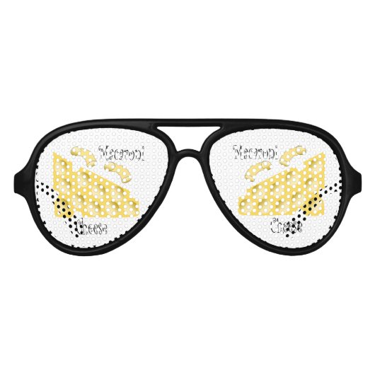 マカロニチーズ アビエーターサングラス (正面)