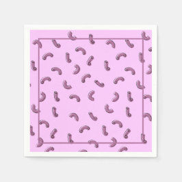マカロニチーズ ペーパーナプキン スタンダードカクテルナプキン