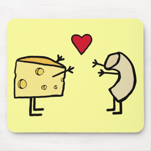 マカロニチーズ マウスパッド (正面)