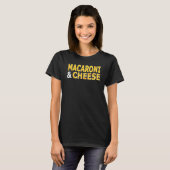 マカロニ及びチーズ食品 Tシャツ (正面フル)
