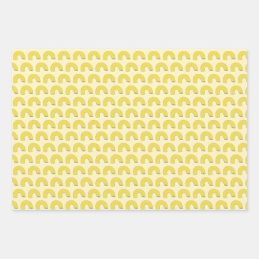 マカロニMacとチーズソウルフード南部料理 ラッピングペーパーシート (正面)