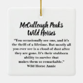 マカロフピークストラベラーセラミックオーナメント セラミックオーナメント (裏面)