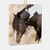 マカロフピークスワシャキーワイルドウマズセラミックオルナ セラミックオーナメント (右)