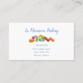 マカロフランスのンベーカリーフレーバーロイヤリティ ロイヤリティカード (裏面)