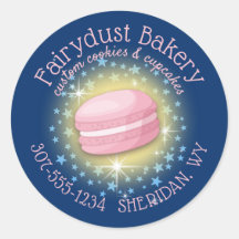 マカロンのクッキーベーカリーのパティシエパーソナライズされたフ