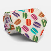 マカロンのタイ、おもしろいなタイ。 菓子、ペストリー、クッキー ネクタイ (ロール)