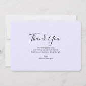 マカロンの写カラフル真 サンキューカード (裏面)