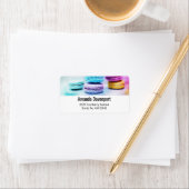 マカロンの写カラフル真 ラベル (インサイチュ)