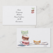 マカロンの名刺 名刺 (正面/裏面)