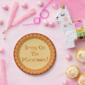 マカロンを持って来い！メラミンプレート ペーパープレート (パーティー)