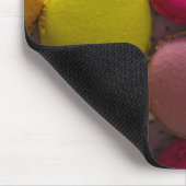 マカロンカラフルおいしいデザ焼いたート マウスパッド (コーナー)