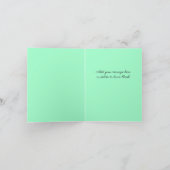 マカロンカラフルスウィート友情カード カード (内部)