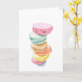 マカロンカード カード (黄色い花)