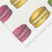 マカロンクッキーフランスのベーカリーパティスリー フリースブランケット (角)