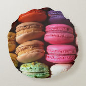 マカロンクッキー枕 ラウンドクッション (裏面)