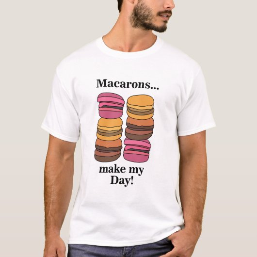 マカロンスイーツパン職人 Tシャツ (正面)
