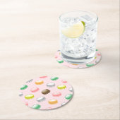 マカロンスイート16 ラウンドペーパーコースター (インサイチュ)