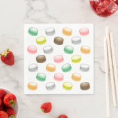 マカロンスウィート16パーティー スタンダードランチョンナプキン (インサイチュ)