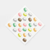 マカロンスウィート16パーティー スタンダードランチョンナプキン (角)