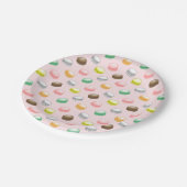 マカロンスウィート16パーティー ペーパープレート (アングル)