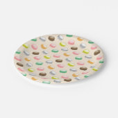 マカロンスウィート16パーティー ペーパープレート (アングル)