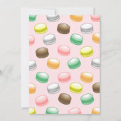 マカロンスウィート16パーティー 招待状 (裏面)