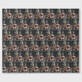 マカロンスタックラテ ラッピングペーパー (フラット)