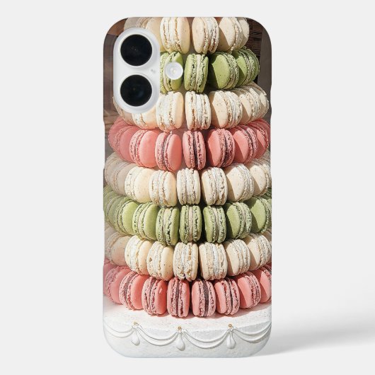 マカロンタイヤードペストリー Case-Mate iPhoneケース (裏面)