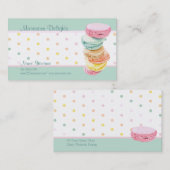 マカロンドット名刺 名刺 (正面/裏面)