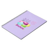 マカロンハピネスボヌール ノートブック (左側)