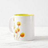 マカロンフランスのカラフルケーキ ツートーンマグカップ (正面左)