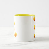 マカロンフランスのカラフルケーキ ツートーンマグカップ (中央)