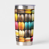 マカロンフランスのクッキーズスウィート 保温保冷タンブラー (左面)