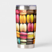 マカロンフランスのクッキーズスウィート 保温保冷タンブラー (正面)