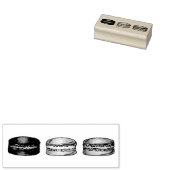 マカロンフランスのクッキーベーカリーグルメ料理 ラバースタンプ (押印)