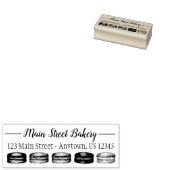 マカロンフランスのクッキーベーカリーパティシシェフフード ラバースタンプ (押印)