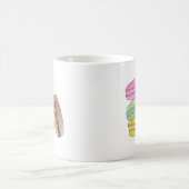 マカロンフランスのペストリーCookieマカロンパティスリー コーヒーマグカップ (中央)