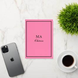 マカロンフランスのマチェリーピンク 箔シーズンカード