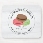 マカロンフードビジネスプロフェッショナル マウスパッド (正面)