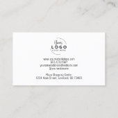 マカロンベーカリー 名刺 (裏面)