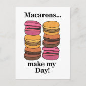 マカロンペストリースイーツ ポストカード (正面)