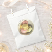 マカロンボウルフードビジネスベーカリーパティスリー フェイバーバッグ (クリップ留めされた状態)